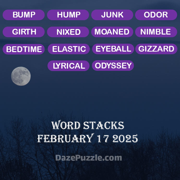 word stacks february 17 2025
