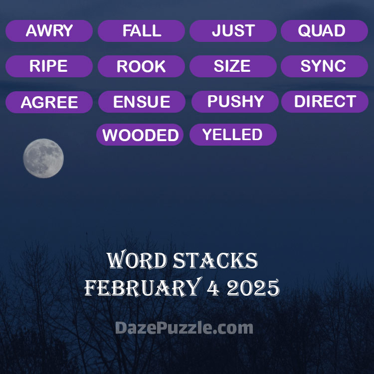 word stacks february 4 2025