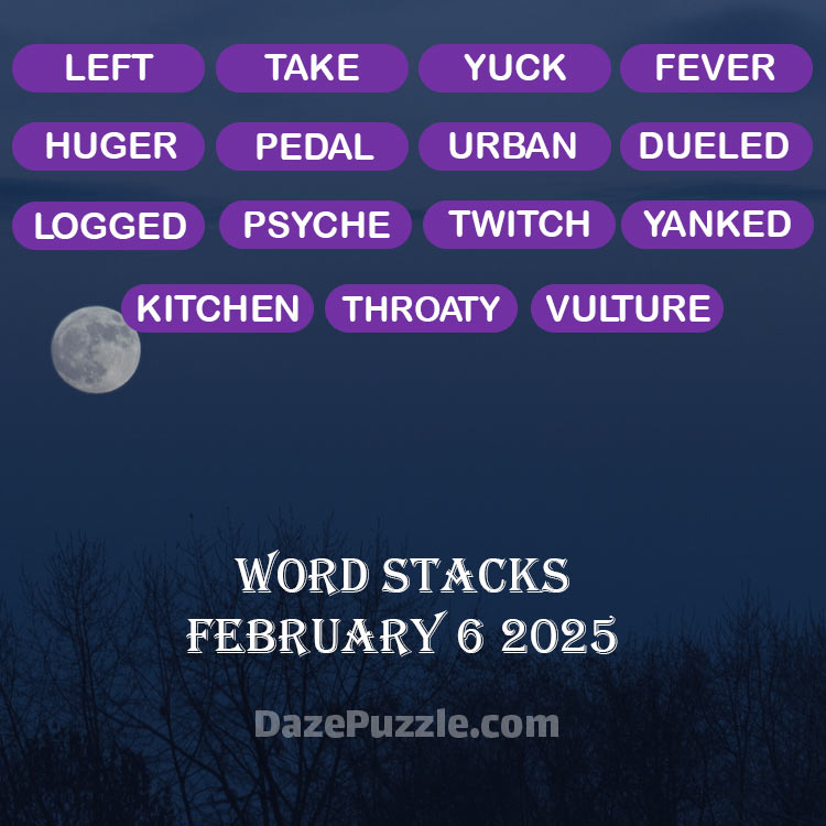 word stacks february 6 2025
