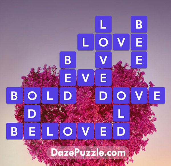 wordscapes february 14 2025 daily puzzle answers