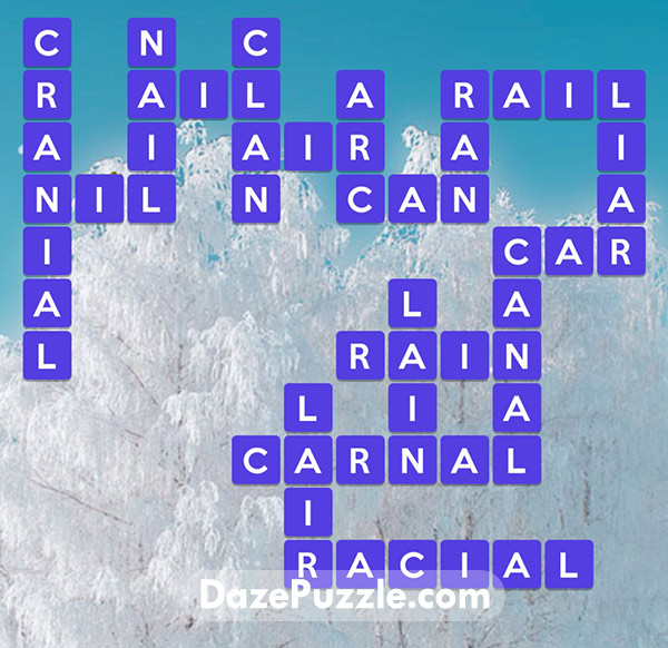 wordscapes february 20 2025 daily puzzle answers