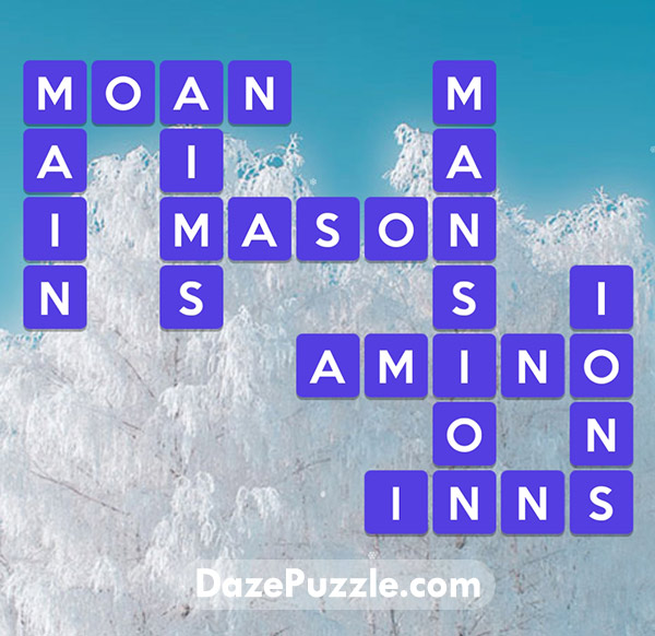 wordscapes february 27 2025 daily puzzle answers