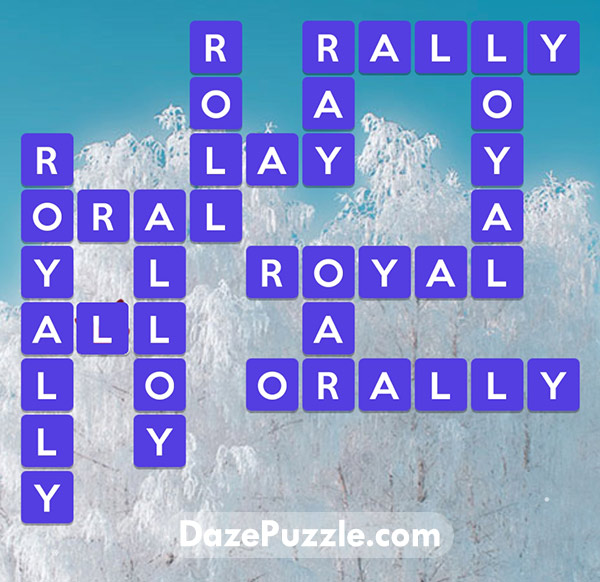 wordscapes february 7 2025 daily puzzle answers