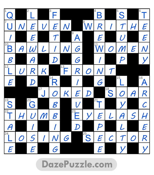 puzzle page challenger 7 march 2025 answer