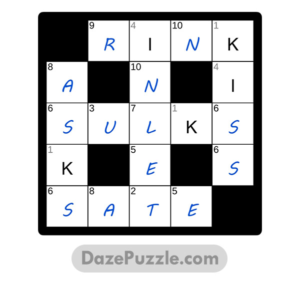 puzzle page codeword 12 march 2025 answer