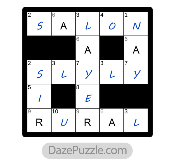 puzzle page codeword 19 march 2025 answer