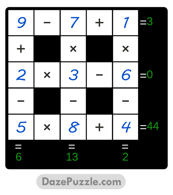 puzzle page cross sum 2 march 2025 answer