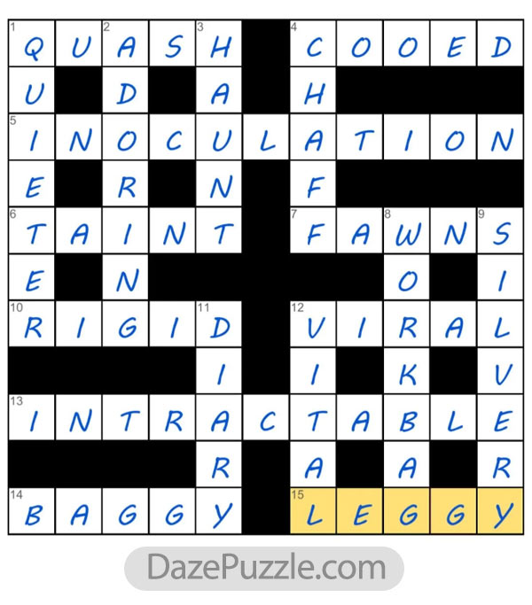 puzzle page crossword 22 march 2025 answer
