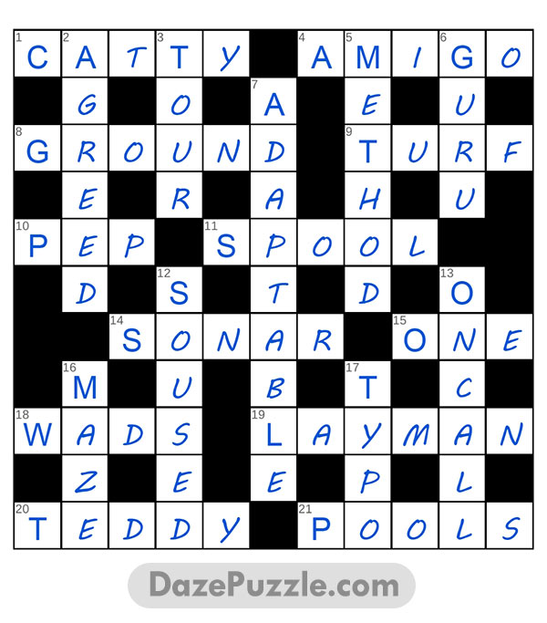 puzzle page crossword 26 march 2025 answer