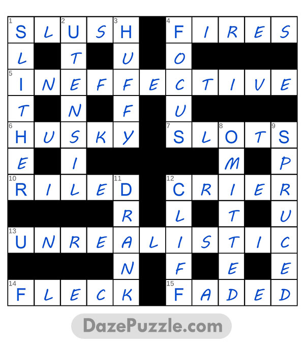puzzle page crossword 3 march 2025 answer