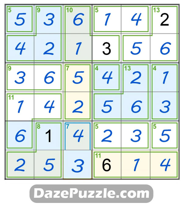 puzzle page killer sudoku 22 march 2025 answer