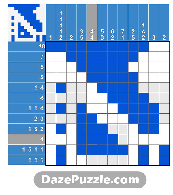 puzzle page picture cross 17 march 2025 answer