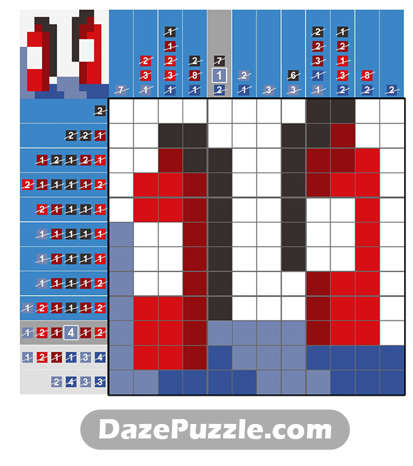 puzzle page picture cross 20 march 2025 answer