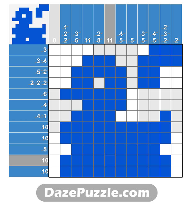 puzzle page picture cross 30 march 2025 answer