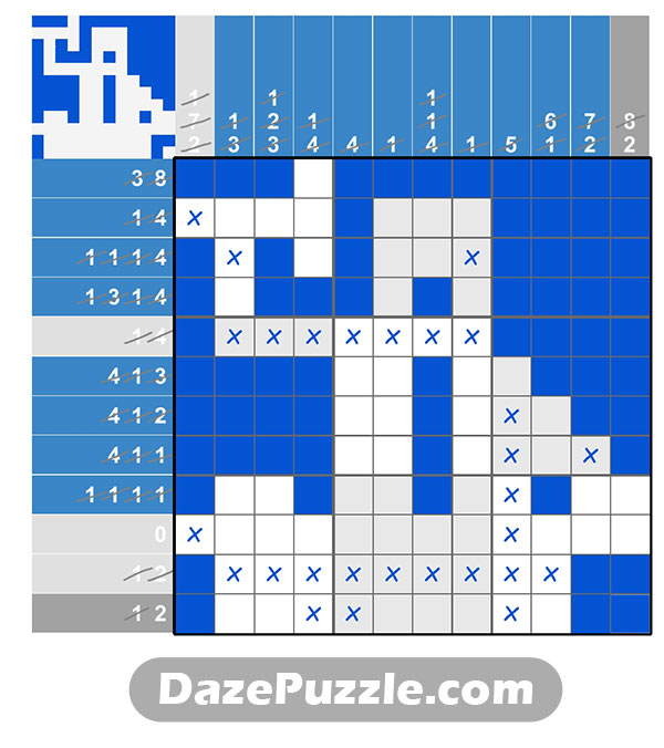 puzzle page picture cross 31 march 2025 answer
