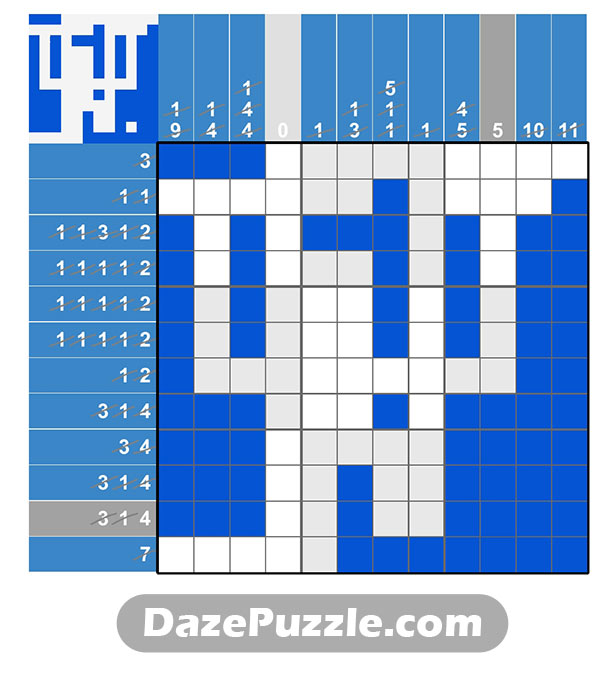 puzzle page picture cross 5 march 2025 answer