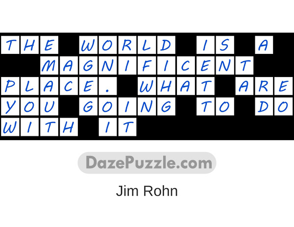 puzzle page quote slide 27 march 2025 answer