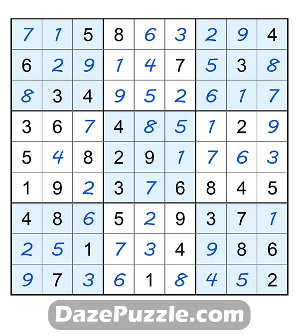 puzzle page sudoku 13 march 2025 answer