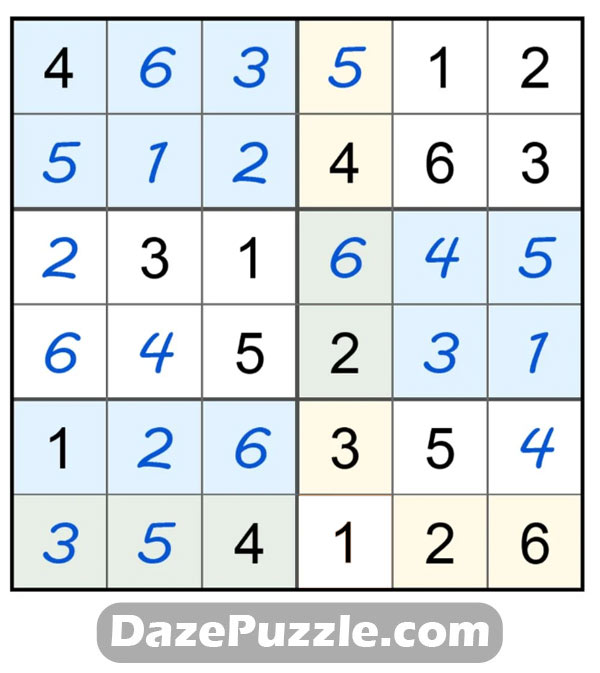 puzzle page sudoku 24 march 2025 answer