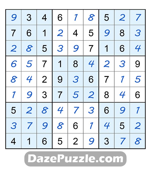 puzzle page sudoku 6 march 2025 answer