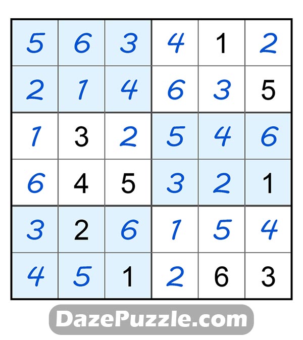 puzzle page sudoku 7 march 2025 answer