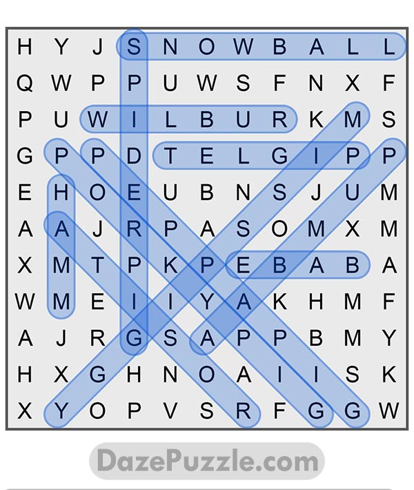 puzzle page word search 7 march 2025 answer