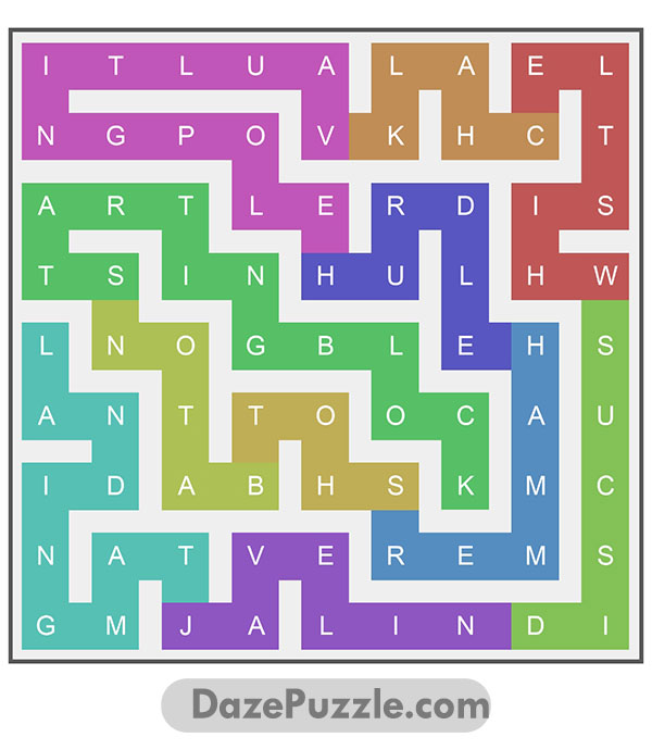 puzzle page word snake 12 march 2025 answer