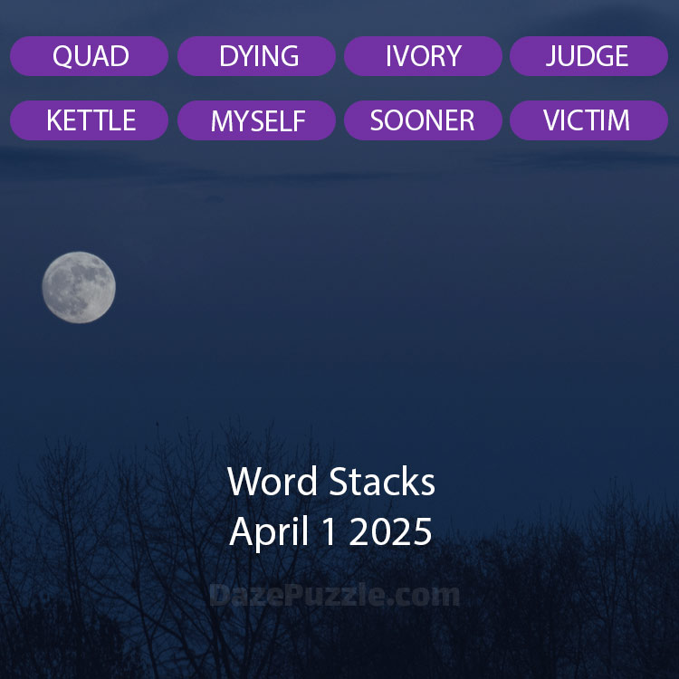 word stacks april 1 2025