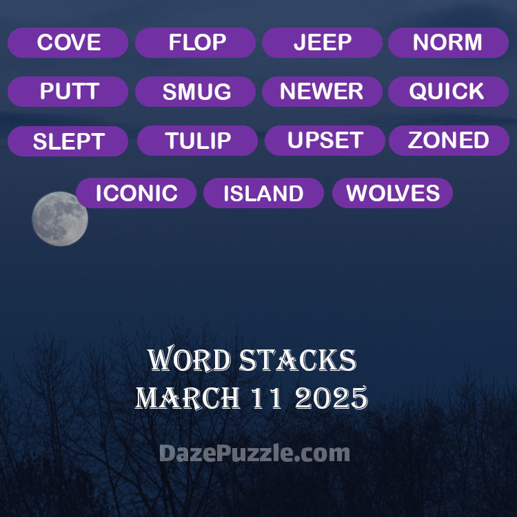 word stacks march 11 2025