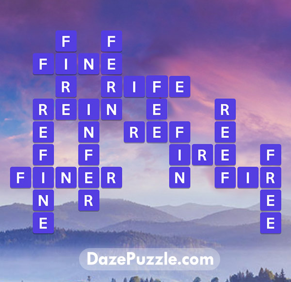 wordscapes march 28 2025 daily puzzle answers