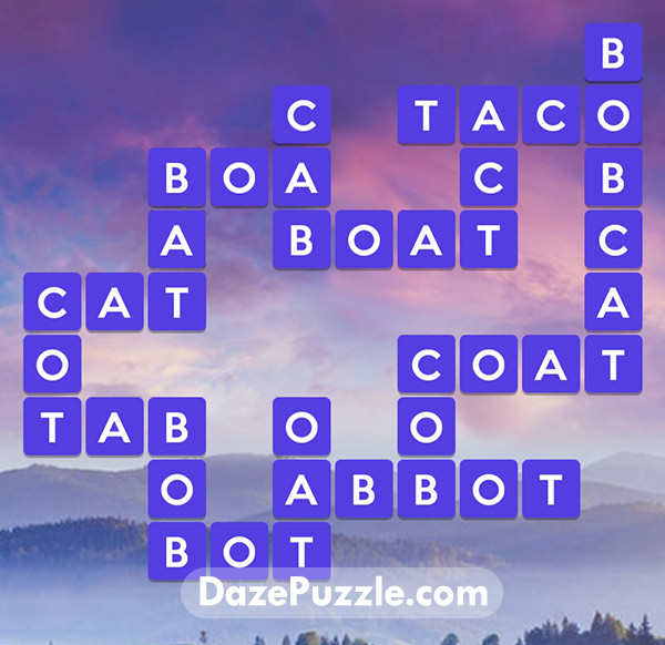 wordscapes march 3 2025 daily puzzle answers