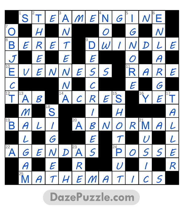 puzzle page challenger 27 april 2025 answer