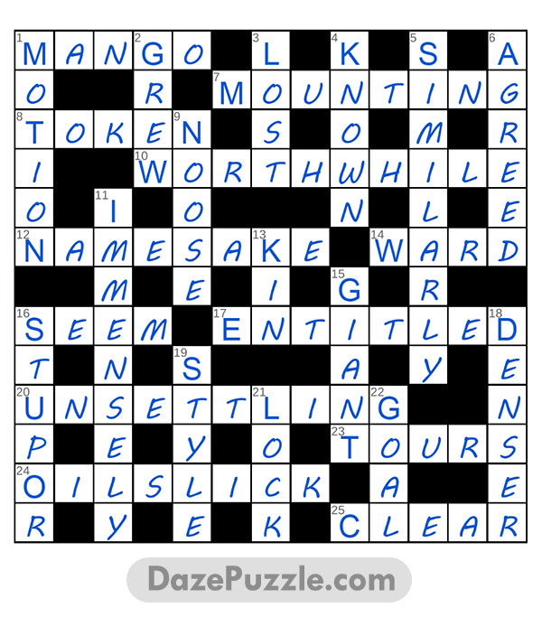 puzzle page challenger 6 april 2025 answer