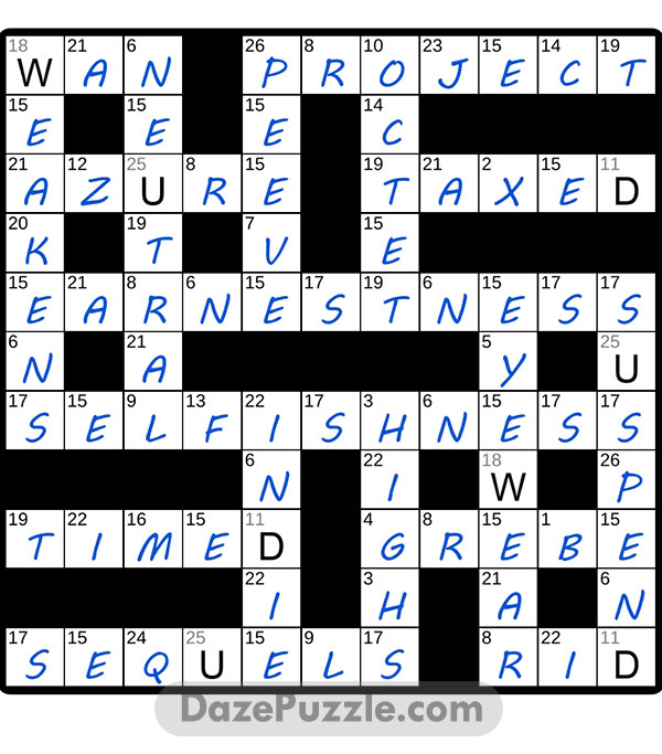 puzzle page codeword 13 april 2025 answer