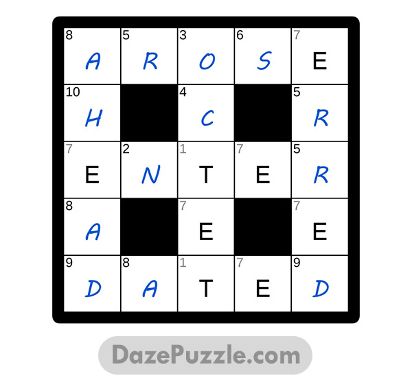 puzzle page codeword 9 april 2025 answer