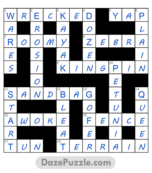 puzzle page crossword 17 april 2025 answer