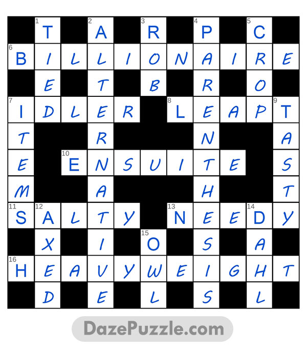 puzzle page crossword 19 april 2025 answer