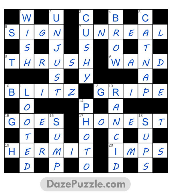 puzzle page crossword 24 april 2025 answer