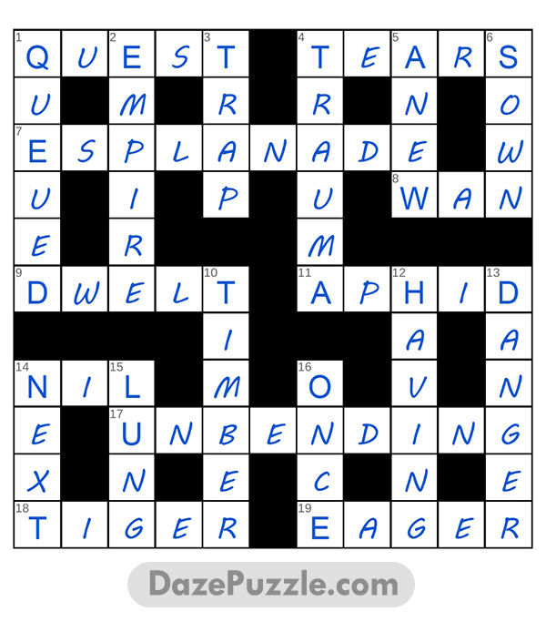 puzzle page crossword 28 april 2025 answer