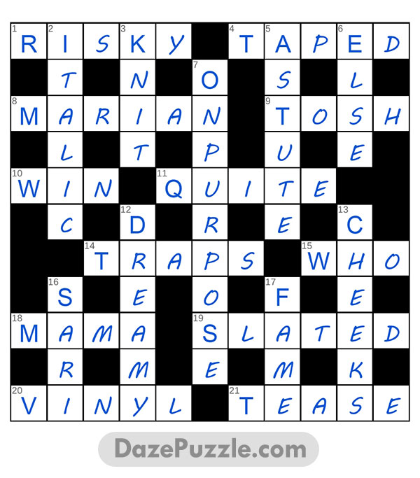 puzzle page crossword 7 april 2025 answer