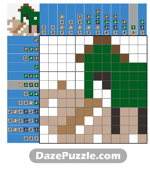 puzzle page picture cross 17 april 2025 answer