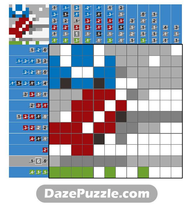 puzzle page picture cross 24 april 2025 answer