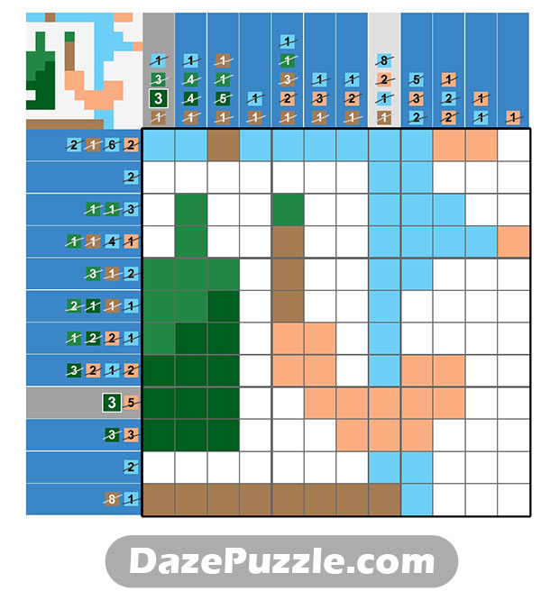 puzzle page picture cross 26 april 2025 answer