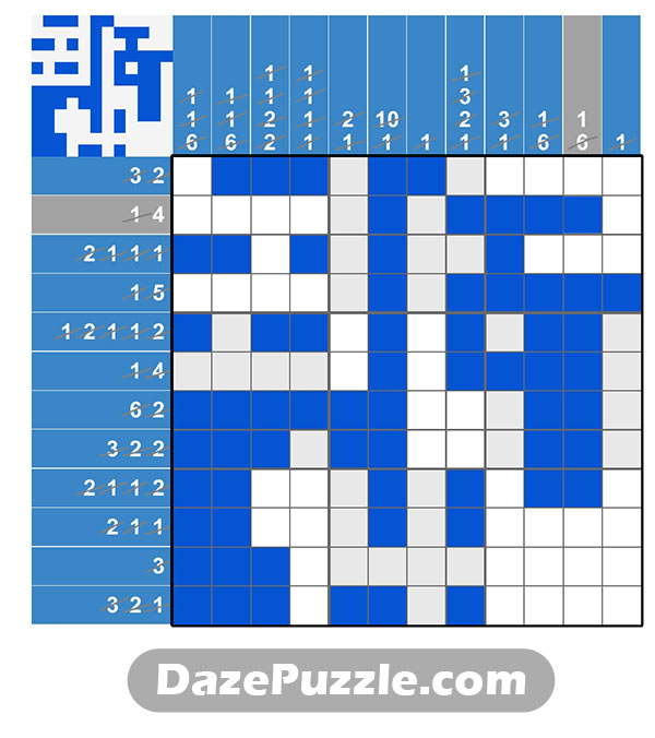 puzzle page picture cross 30 april 2025 answer