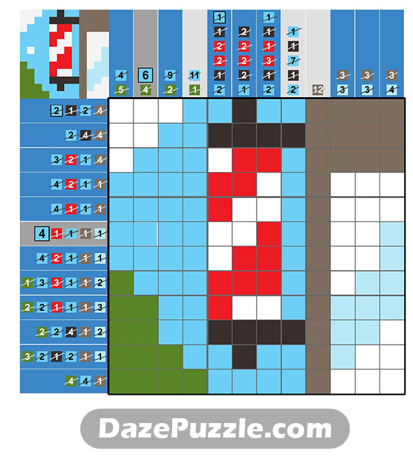 puzzle page picture cross 5 april 2025 answer