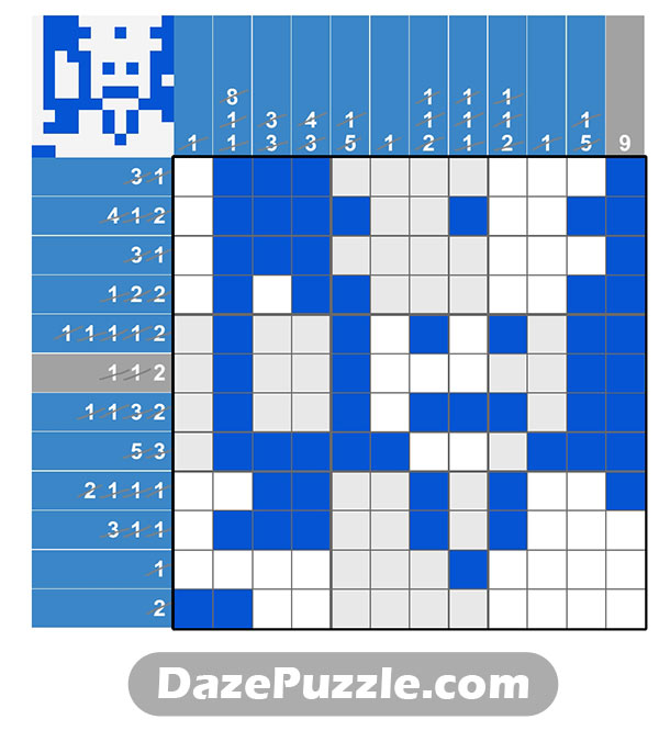 puzzle page picture cross 6 april 2025 answer