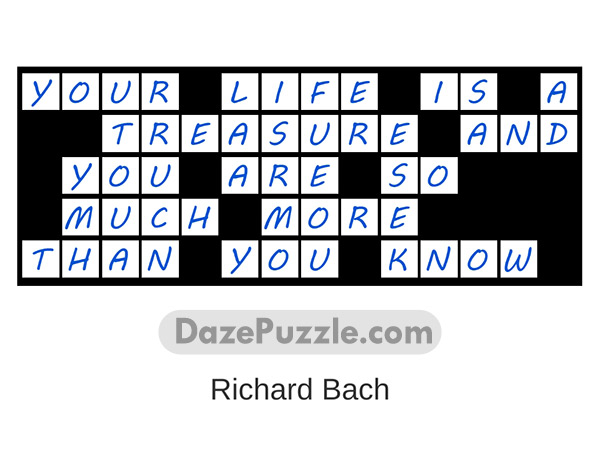 puzzle page quote slide 24 april 2025 answer