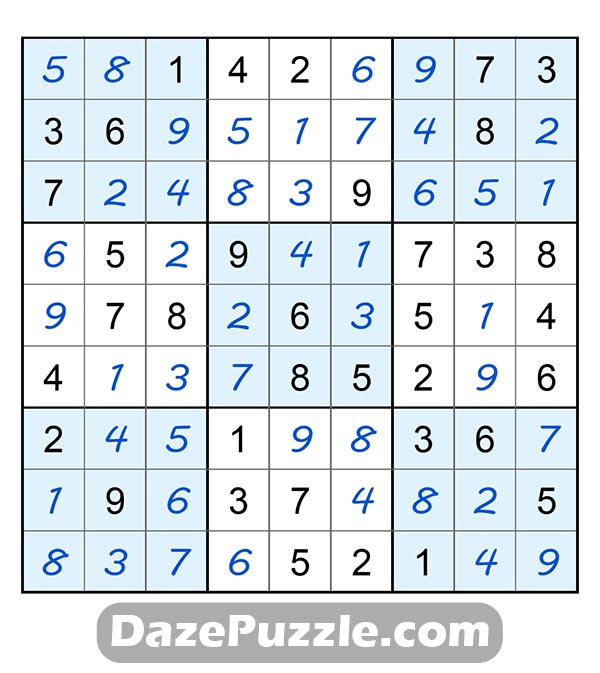 puzzle page sudoku 22 april 2025 answer