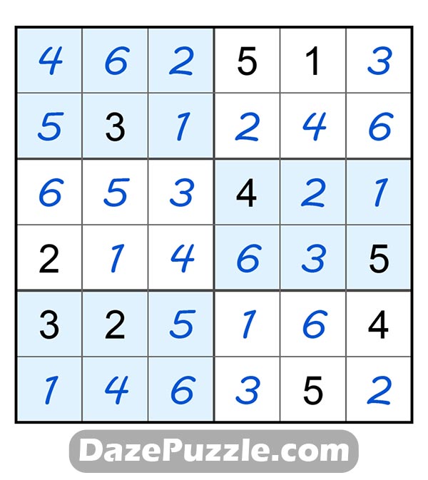 puzzle page sudoku 25 april 2025 answer