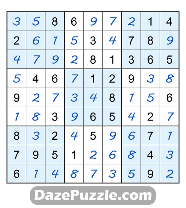 puzzle page sudoku 3 april 2025 answer
